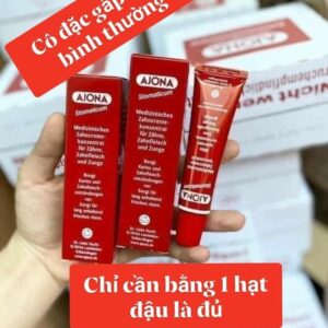 Kem đánh răng Ajona 25ml của Đức