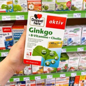 Viên uống bổ não Aktiv Ginkgo 40 viên của...