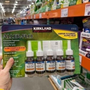 Xịt hỗ trợ xoang Aller Flo Kirkland bộ 5 l...