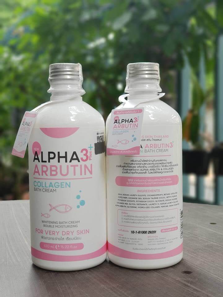 Công dụng của sữa tắm Collagen Alpha Arbutin 