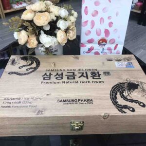 An Cung Ngưu Hoàng Hoàn hộp gỗ 60 viên SAM...