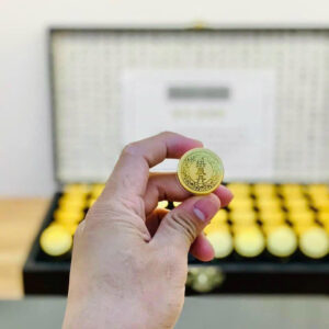 An cung ngưu hoàng Gong Jin Dan hộp gỗ 50 vi...