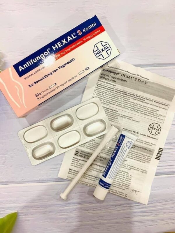 Viên đặt hỗ trợ phụ khoa Antifungol Hexa...