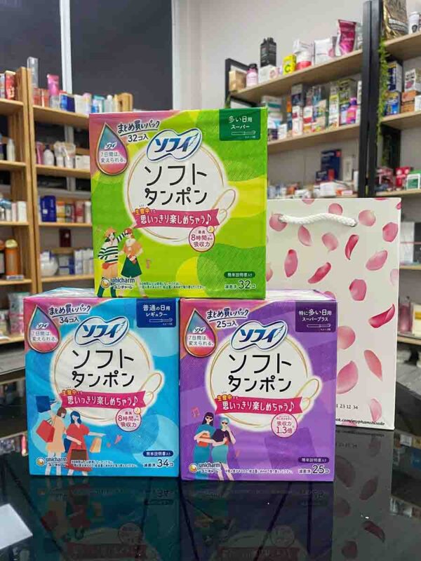 Băng vệ sinh Tampon Unicharm Nhật Bản