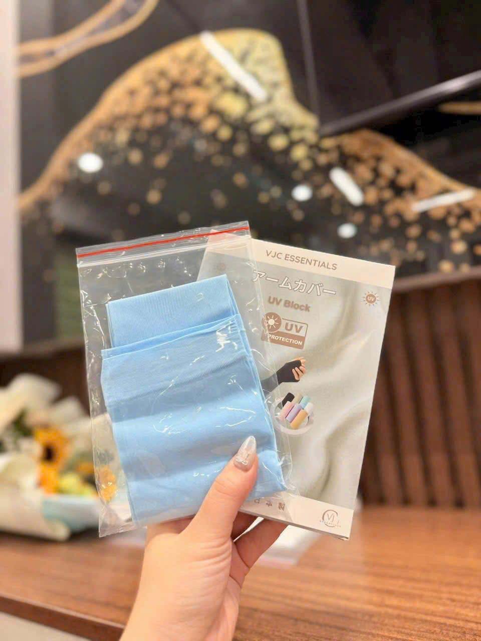 Bao tay chống nắng VJC Essentials UV Block
