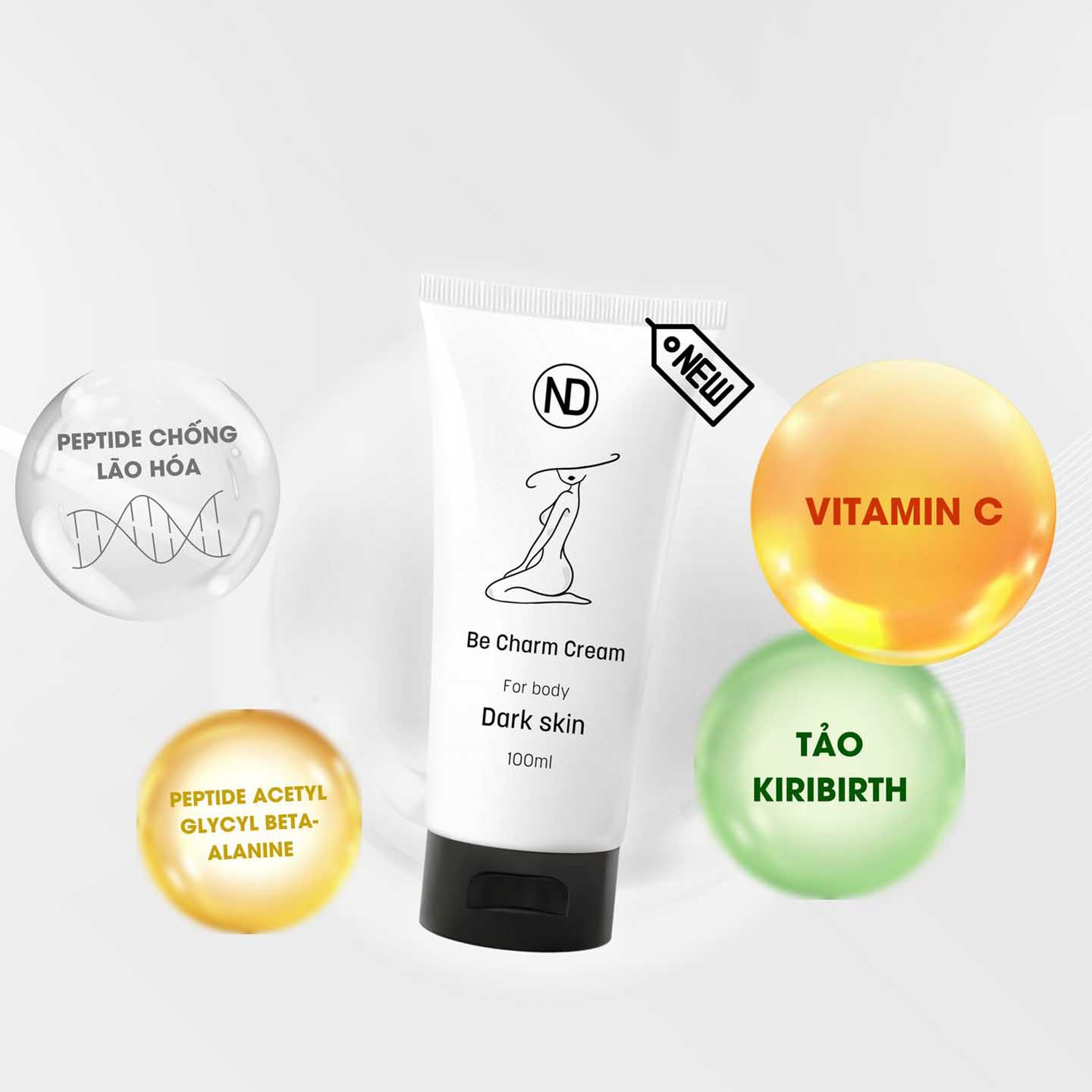Be Charm Cream 6 in 1 mẫu mới