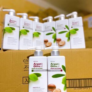 Dầu gội Beaua Argan & Olive Oil Non Silico...