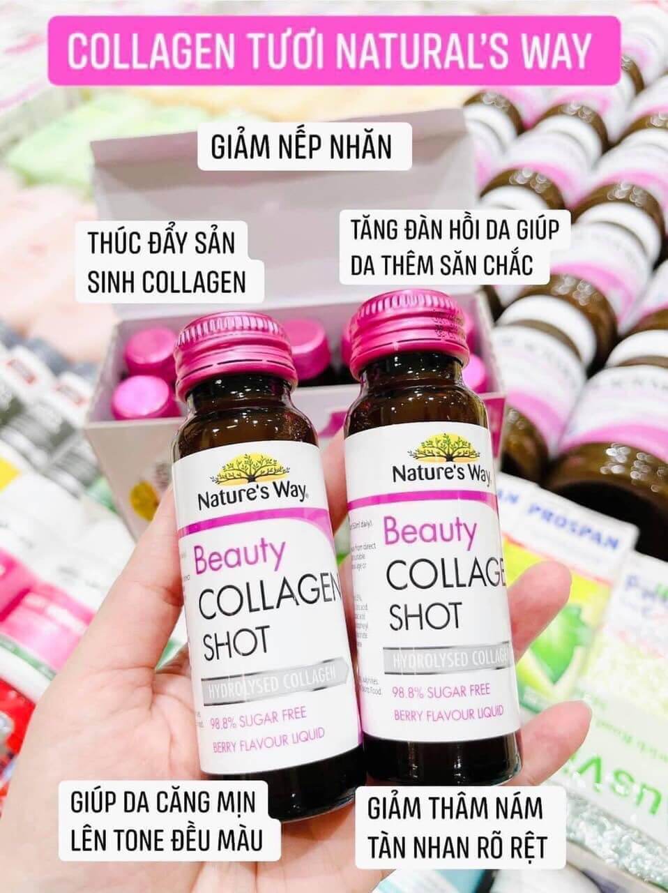 Nước uống Beauty Collagen Shot của Úc có tốt không?