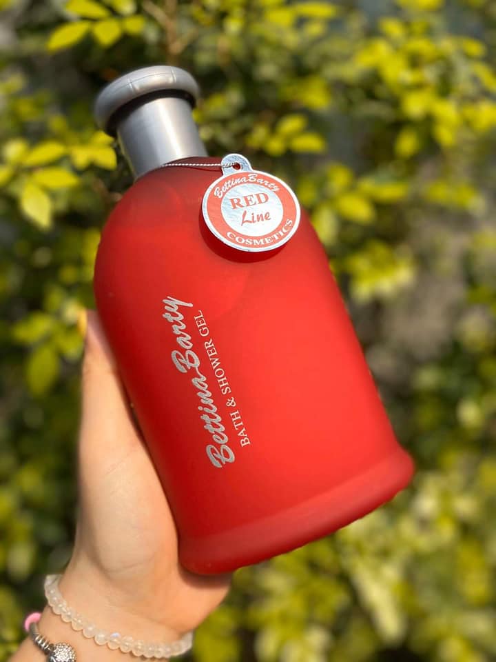 Sữa tắm Bettina Barty đỏ 500ml