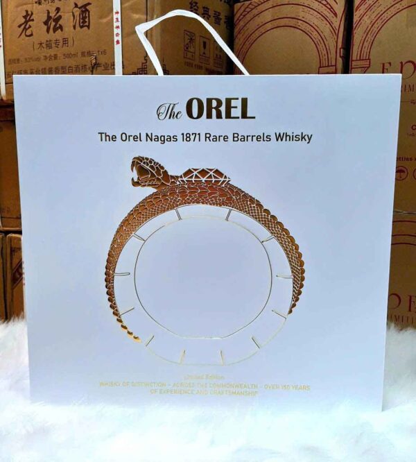 Rượu linh vật rắn The Orel Nagas 1871 Rare ...
