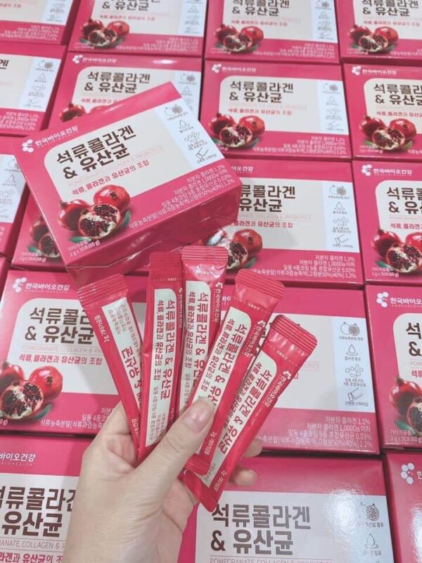 Collagen Lựu Đỏ Hàn Quốc Bio Cell 30 Gói