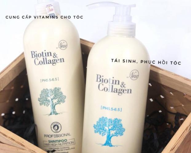 Hướng dẫn sử dụng bộ dầu gội Biotin & Collagen