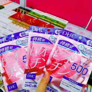 Viên uống hỗ trợ mọc tóc Biotin DHC Sust...