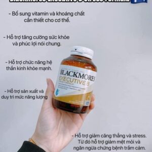 Viên uống hỗ trợ giảm Stress Blackmores E...