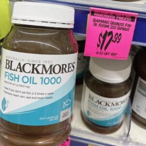 Dầu cá Blackmores Fish Oil 1000mg 400 viên
