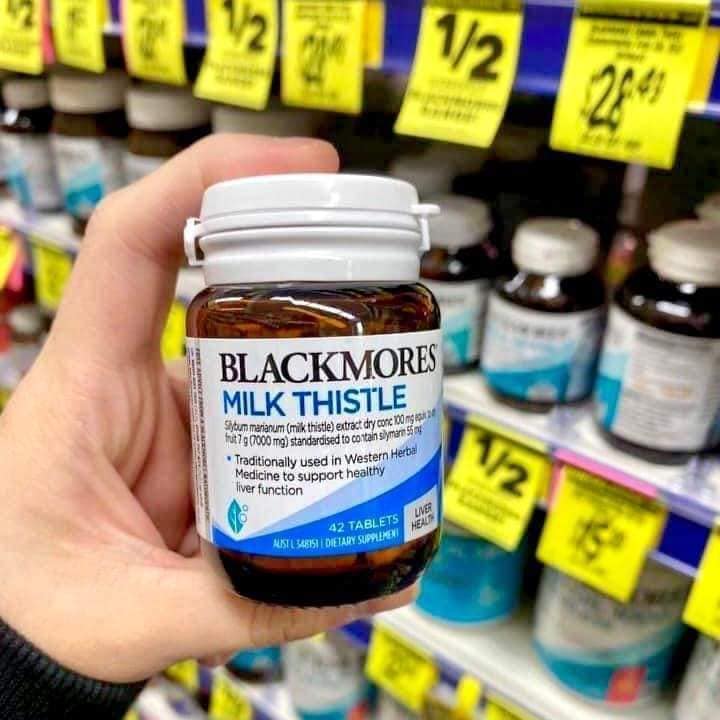 Viên uống hỗ trợ chức năng gan Blackmores Milk Thistle 42 viên có tốt không?
