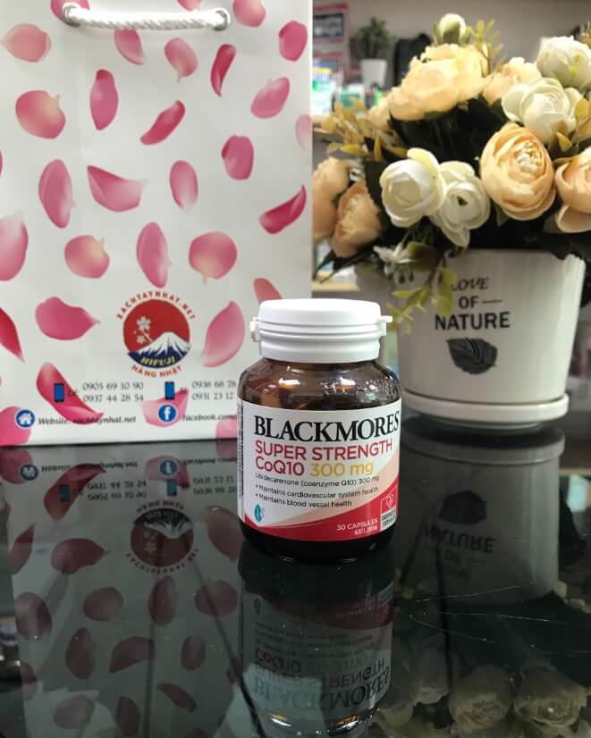 REVIEW Thuốc bổ tim mạch Blackmores Super Strength CoQ10