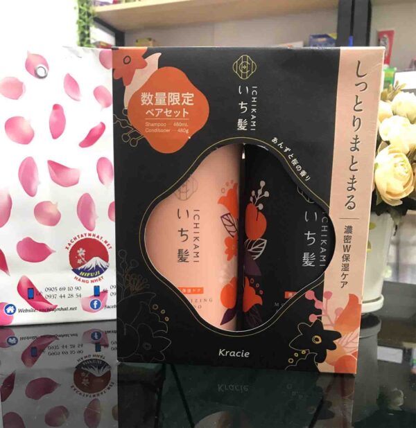Bộ dầu gội xả Ichikami Kracie Nhật Bản