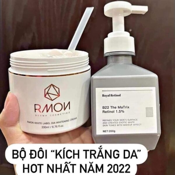 Ủ trắng Body Royal Retinol B22 The Matrix 200g