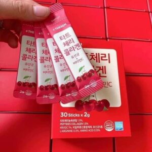 Bột Collagen Cherry TheSem Hàn Quốc 30 gói