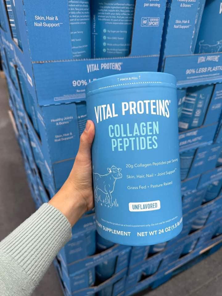 Bột Vital Proteins Collagen Peptides 680g mẫu mới