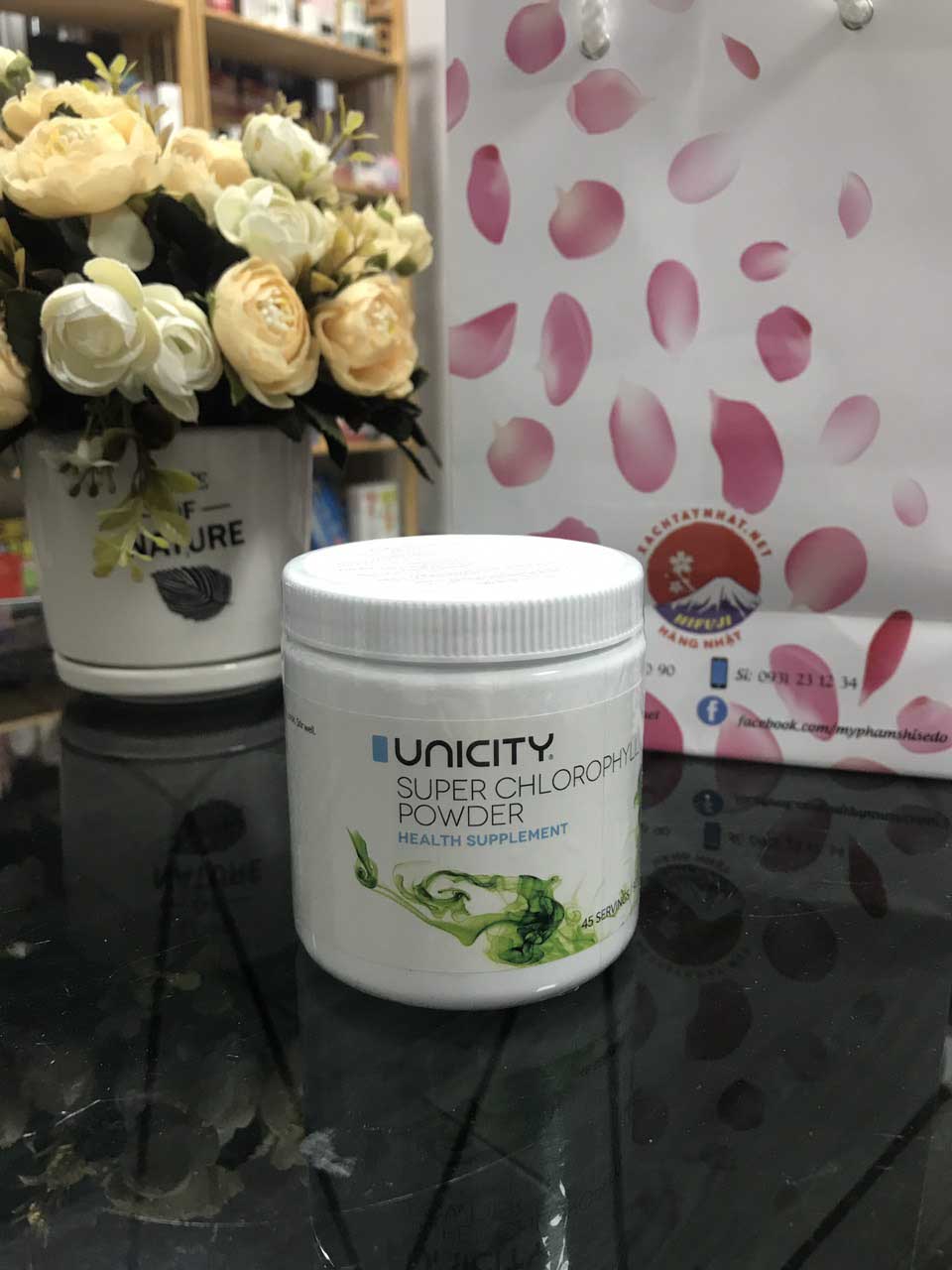 Bột diệp lục Unicity Super Chlorophyll Powder