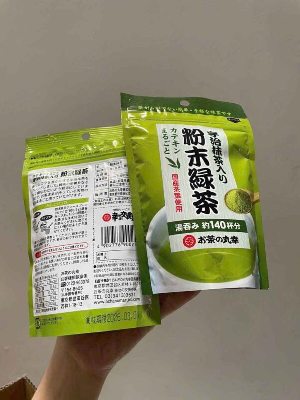 Bột trà xanh Maruko Uji Green Tea Containing Te...