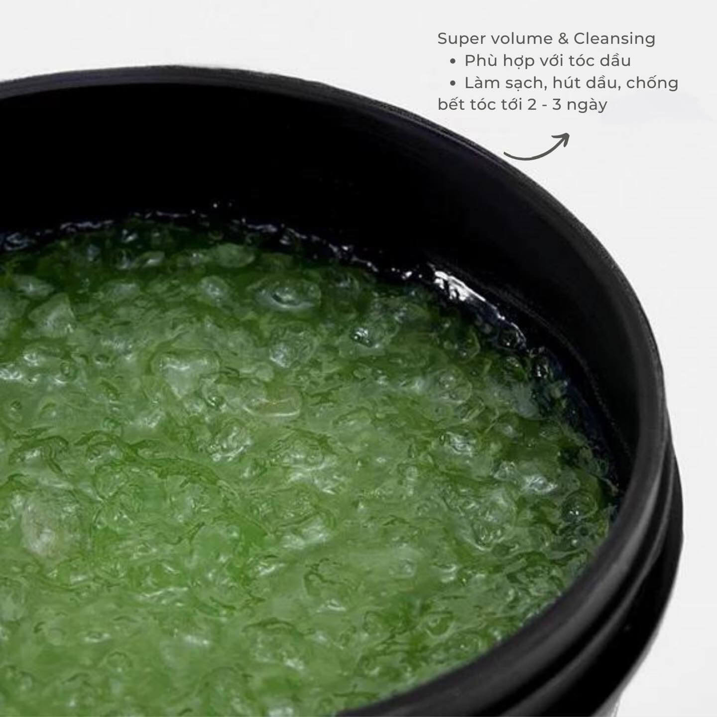 Super Volume & Cleansing (màu xanh lá) 