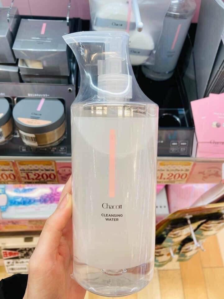 Thành phần tẩy trang Chacott mẫu mới