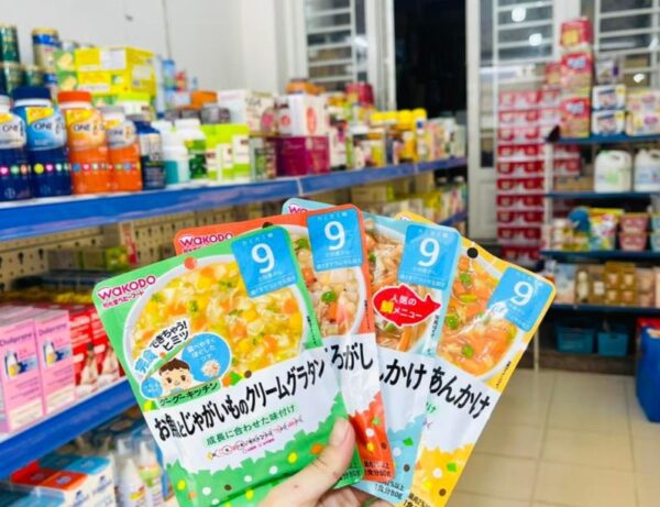 Cháo ăn dặm Wakodo Nhật đủ vị cho bé t...