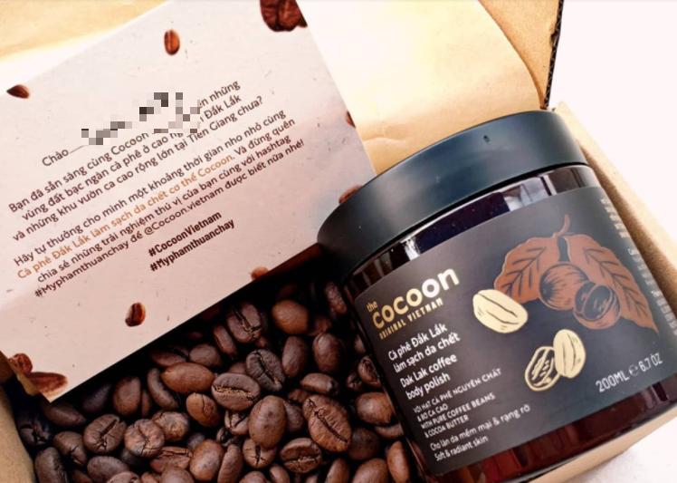 Tẩy da chết cho body cocoon