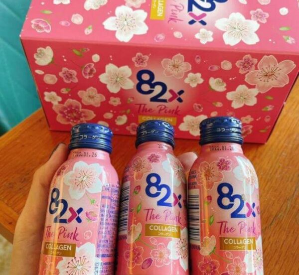 Nước Uống Collagen 82X The Pink Hộp 10 Chai