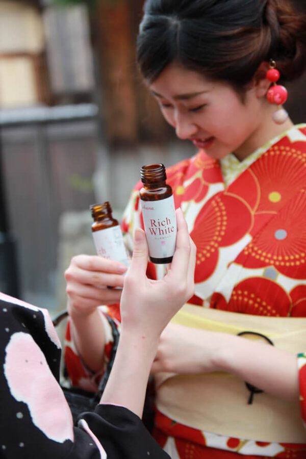 Nước Uống Collagen Rich White Ihana Nhật Bản Trắng Da, Bổ Xung Collagen - Hình ảnh 2