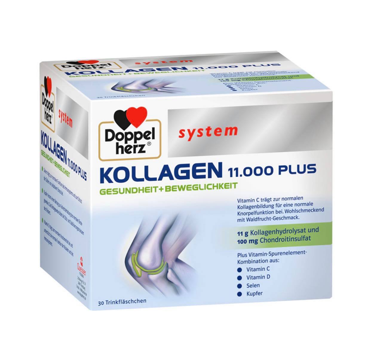 Collagen Thủy Phân Doppelherz Kollagen 11.000 Plus