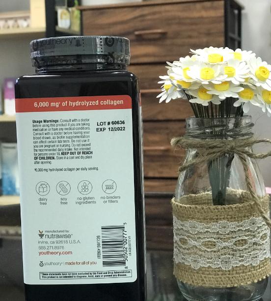 Collagen Youtheory 390 viên type 1 2&3 chính hãng mua ở đâu? Giá bao nhiêu? 