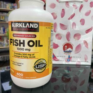 Dầu Cá Omega 3 Kirkland Signature Fish Oil 1000...