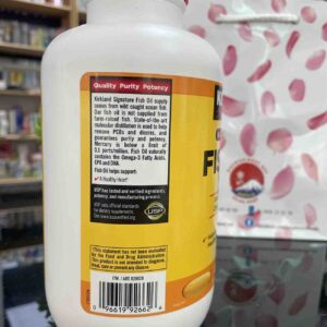 Dầu Cá Omega 3 Kirkland Signature Fish Oil 1000...
