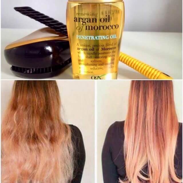 Công dụng dầu dưỡng tóc Argan 