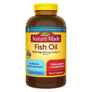 Dầu cá Omega 3 Nature Made Fish Oil 1200mg hộ...