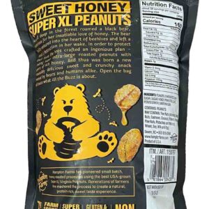 Đậu phộng hữu cơ rang mật ong Hampton Fa...