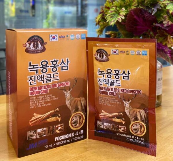 Nước Hồng Sâm Nhung Hươu Deer Antlers Red ...
