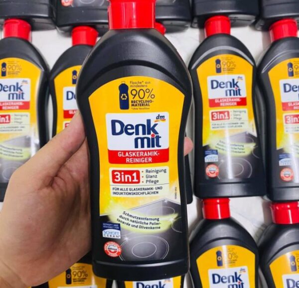 Dung Dịch Vệ Sinh Bếp Từ Denkmit Của Đức 3in1 300ml - Hình ảnh 2
