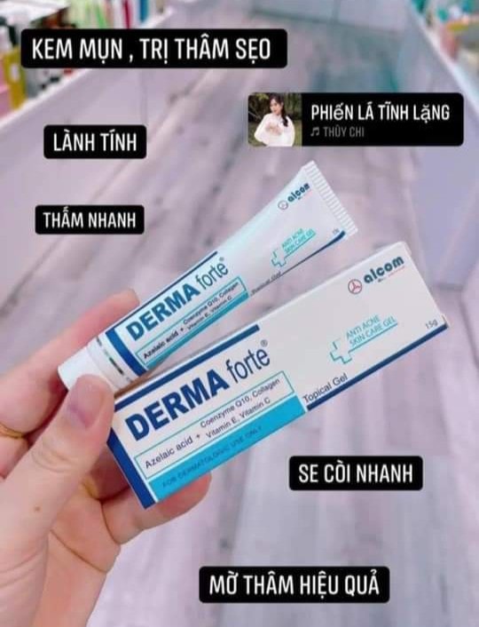 Công dụng của Derma Forte trị thâm