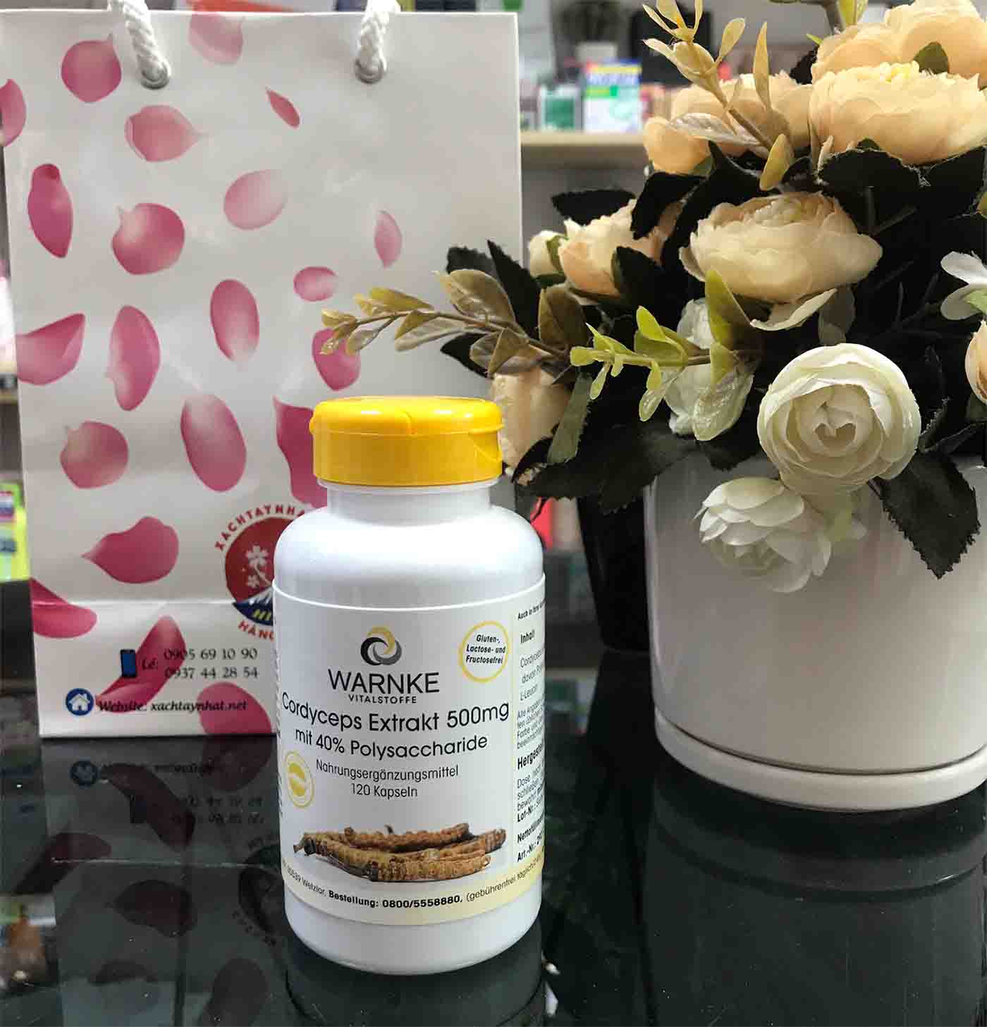 Đông trùng hạ thảo Đức Warnke 500mg