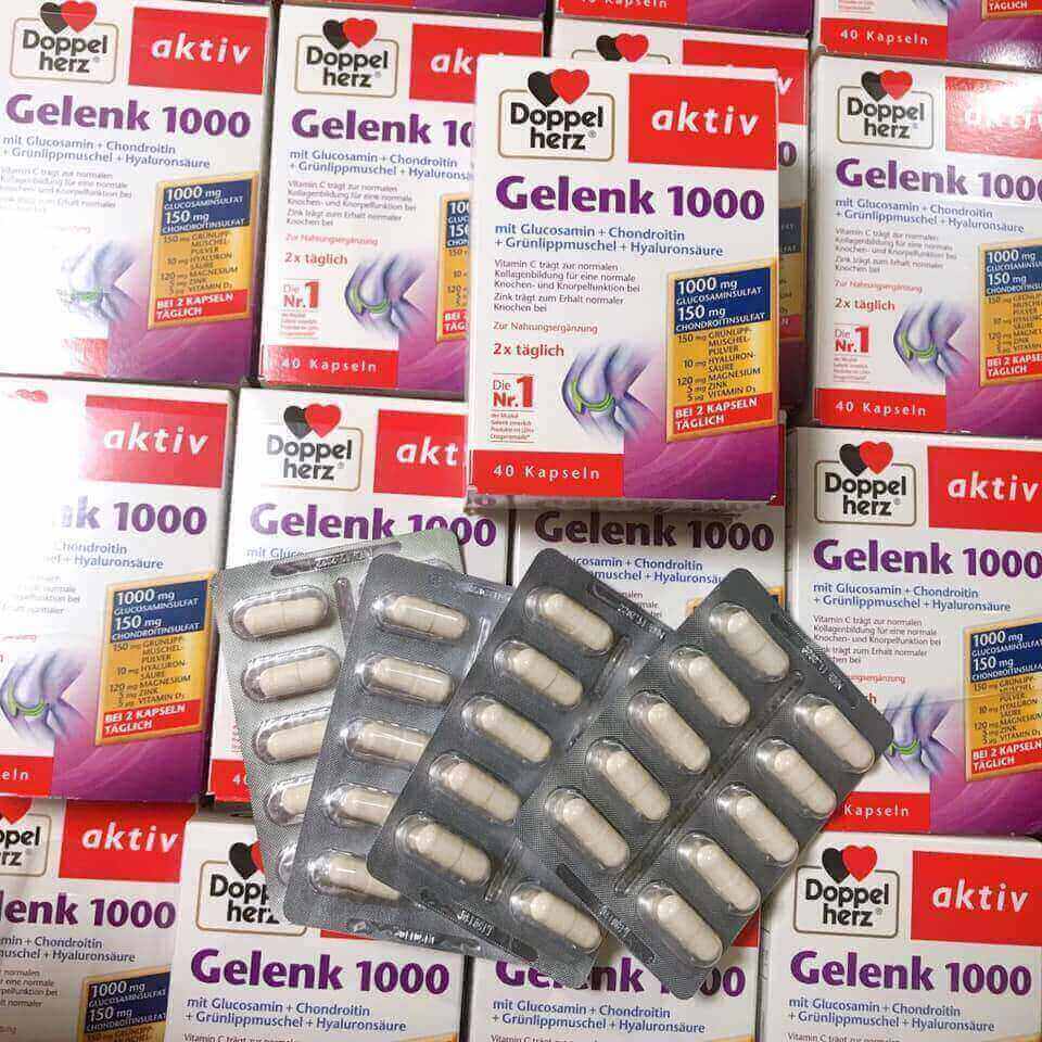 Thuốc bổ xương Doppelherz Aktiv Gelenk 1000 có tốt không?