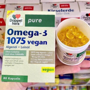 Viên uống Doppelherz Omega 3 1075 Vegan Đức ...