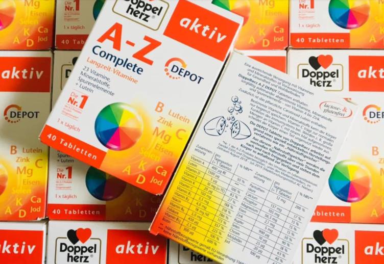Thành phần của Vitamin tổng hợp của Đức cho người lớn