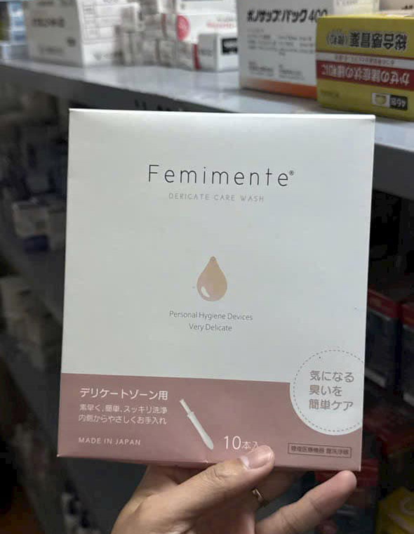 Đũa thần Femimente làm sạch vùng kín Nhật Bản