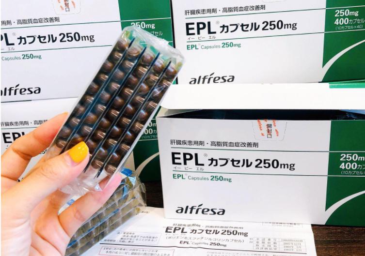 Công dụng viên uống EPL Capsules 250mg Alfresa