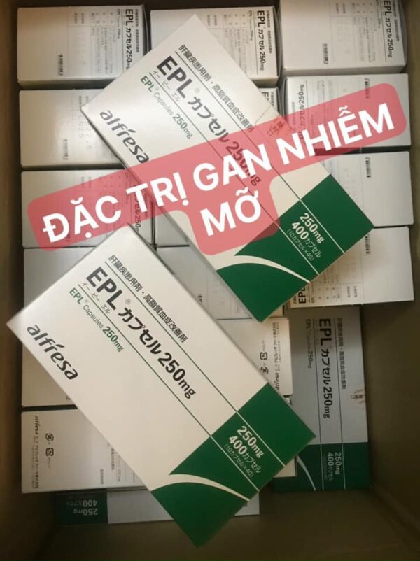 Viên uống hỗ trợ gan nhiễm mỡ EPL 250mg...